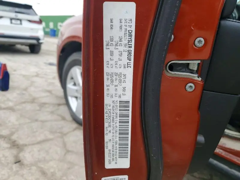 2012 DODGE JOURNEY SXT  