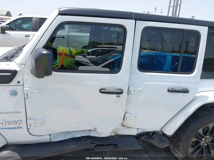 2022 JEEP WRANGLER 4XE UNLIMITED SAHARA 4X4