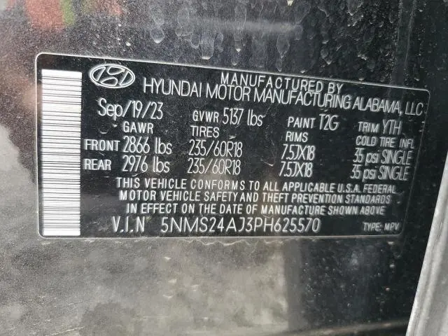 2023 HYUNDAI SANTA FE SEL  