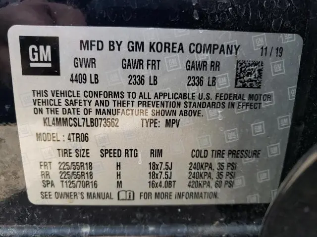 2020 BUICK ENCORE GX PREFERRED  