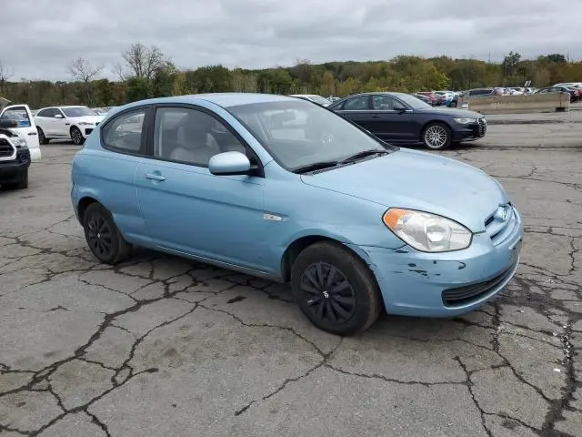 2010 HYUNDAI ACCENT BLUE  