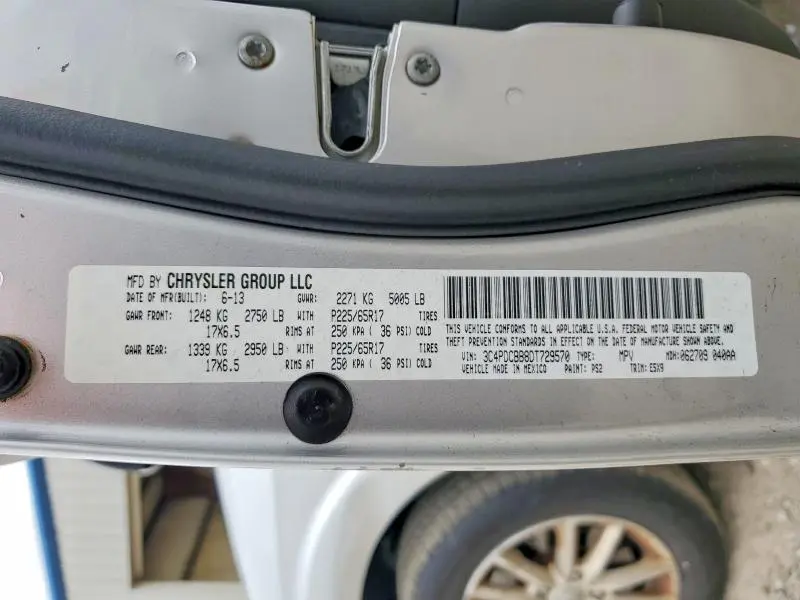 2013 DODGE JOURNEY SXT  