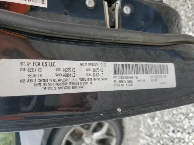 2015 DODGE CHARGER SXT  