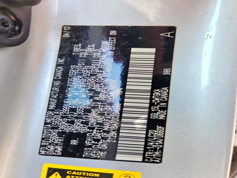 2013 LEXUS RX 350 BASE  