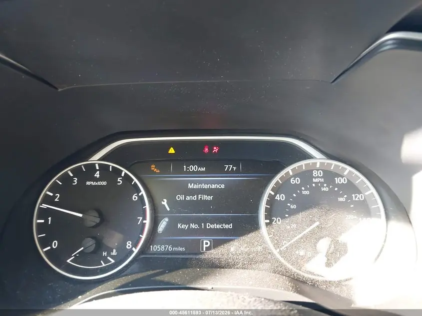 2017 NISSAN MAXIMA 3.5 SL