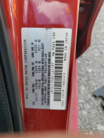 2016 MAZDA 6 TOURING  