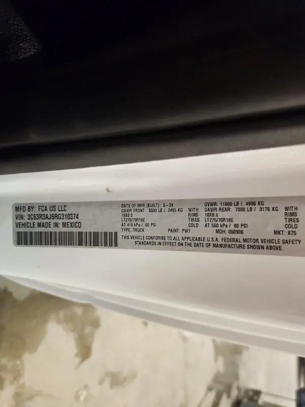 2024 RAM 3500 TRADESMAN  