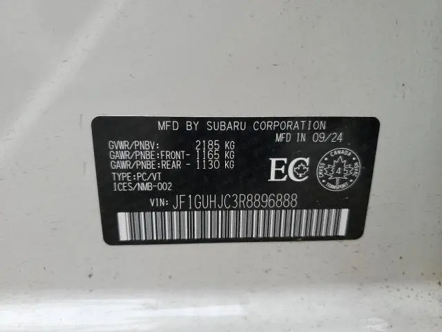 2024 SUBARU IMPREZA RS  