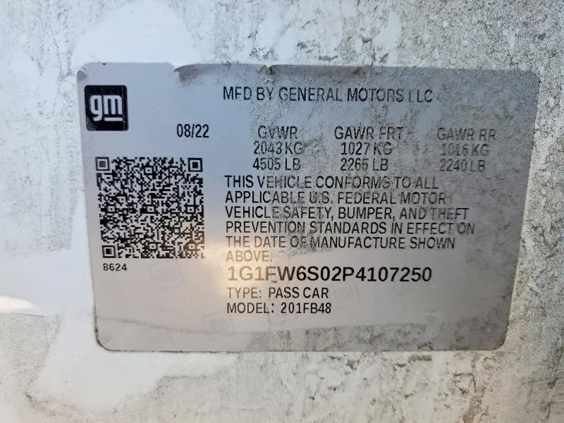 2023 CHEVROLET BOLT EV 1LT  