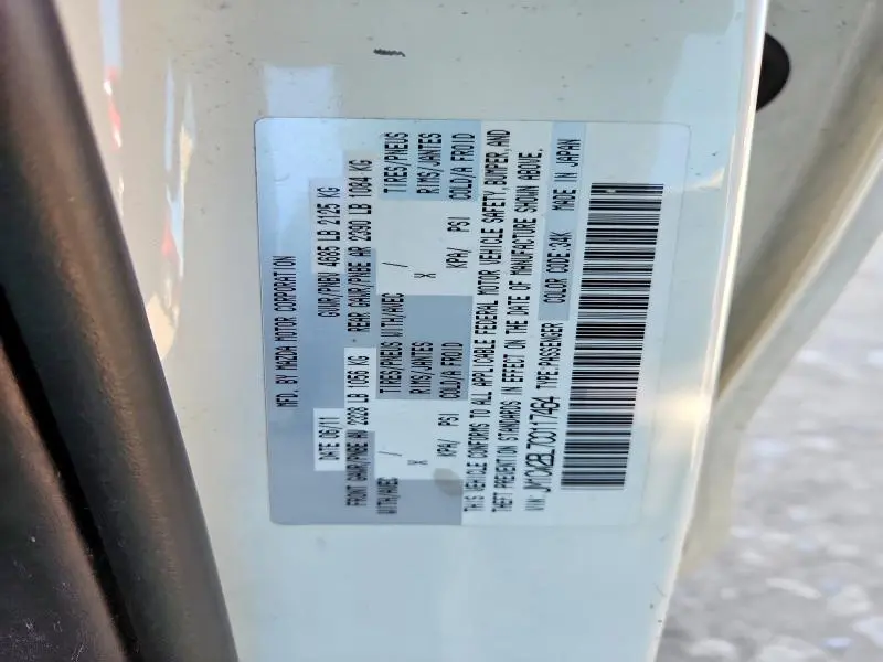 2012 MAZDA 5   