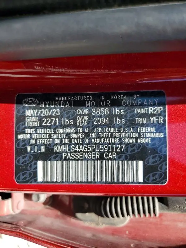 2023 HYUNDAI ELANTRA SEL  