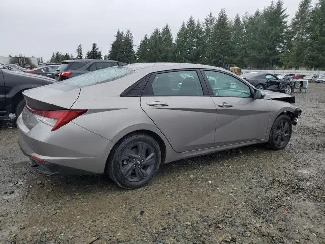 2021 HYUNDAI ELANTRA BLUE  