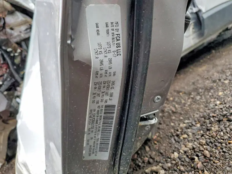 2017 JEEP CHEROKEE LATITUDE  