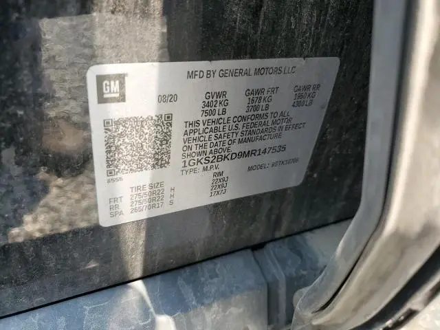 2021 GMC YUKON SLT