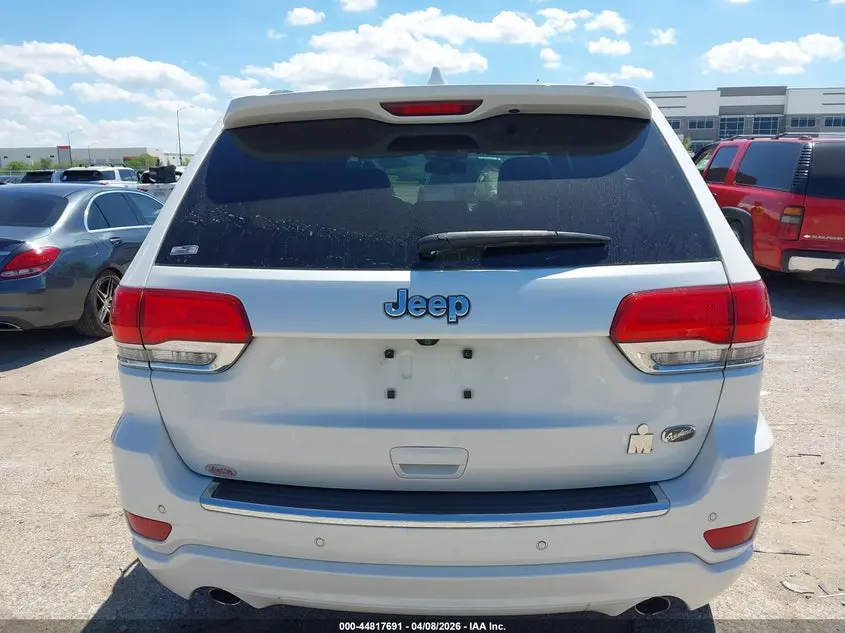 2016 JEEP GRAND CHEROKEE OVERLAND
