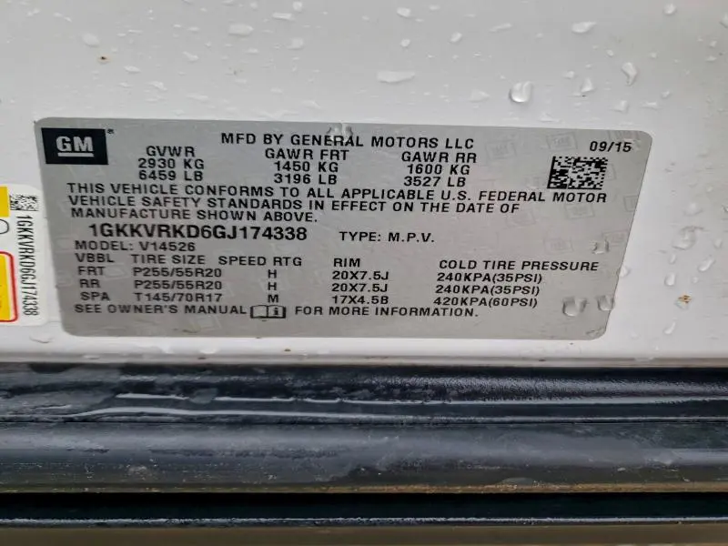 2016 GMC ACADIA SLT-1  