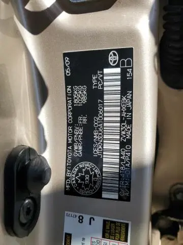 2010 TOYOTA PRIUS   