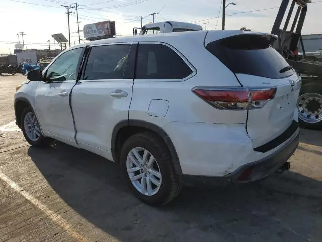 2015 TOYOTA HIGHLANDER LE  