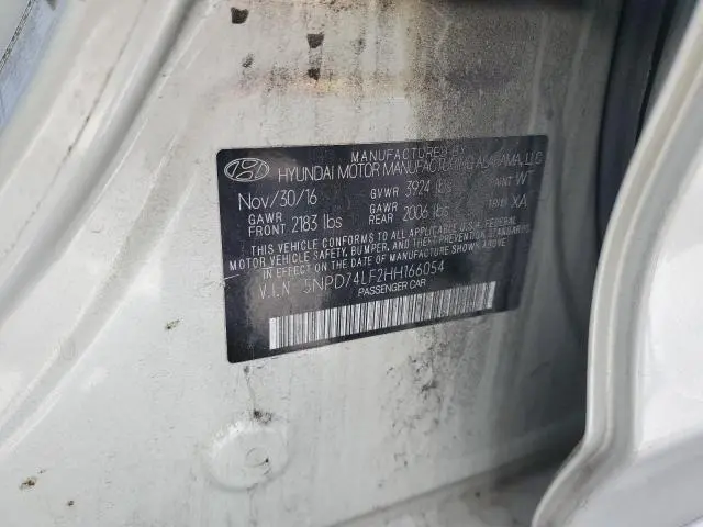 2017 HYUNDAI ELANTRA SE