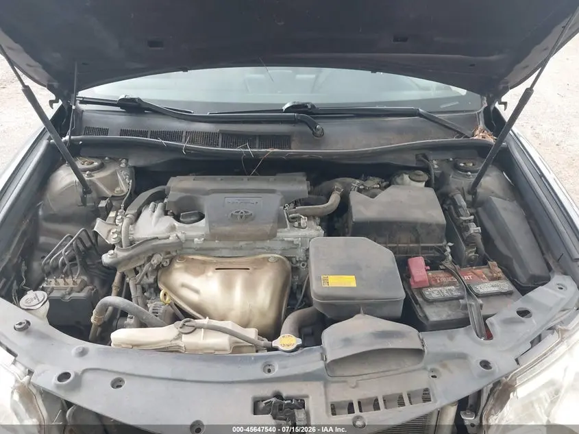 2012 TOYOTA CAMRY LE
