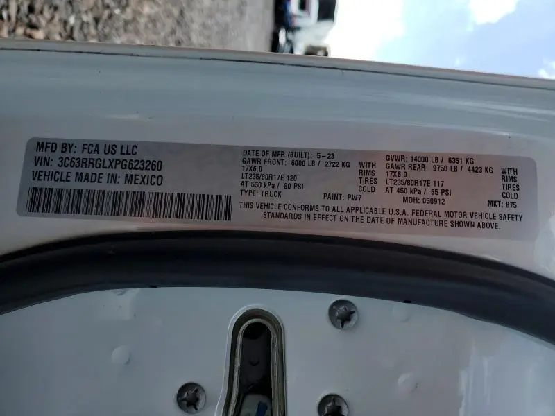 2023 RAM 3500 TRADESMAN  