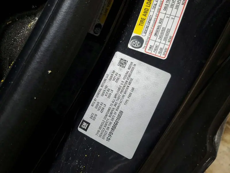 2016 CHEVROLET CAMARO LT  