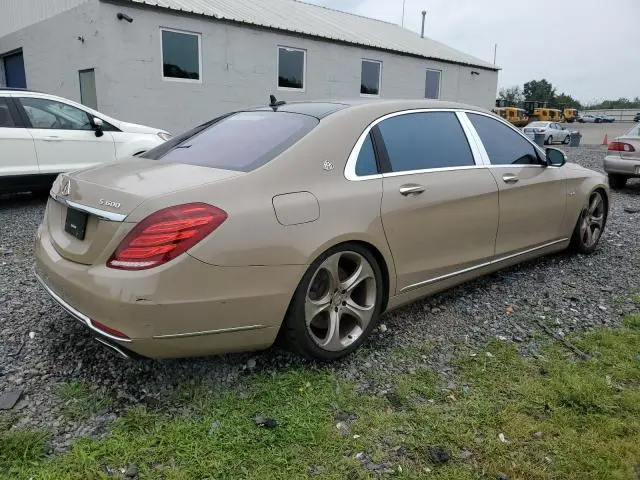 2016 MERCEDES-BENZ S MERCEDES-MAYBACH S600  