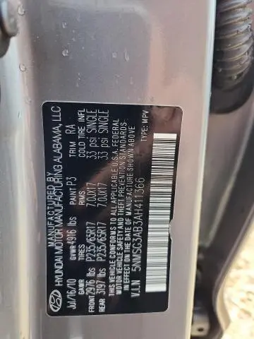 2010 HYUNDAI SANTA FE GLS  