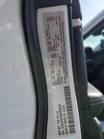 2021 JEEP GRAND CHEROKEE L LIMITED