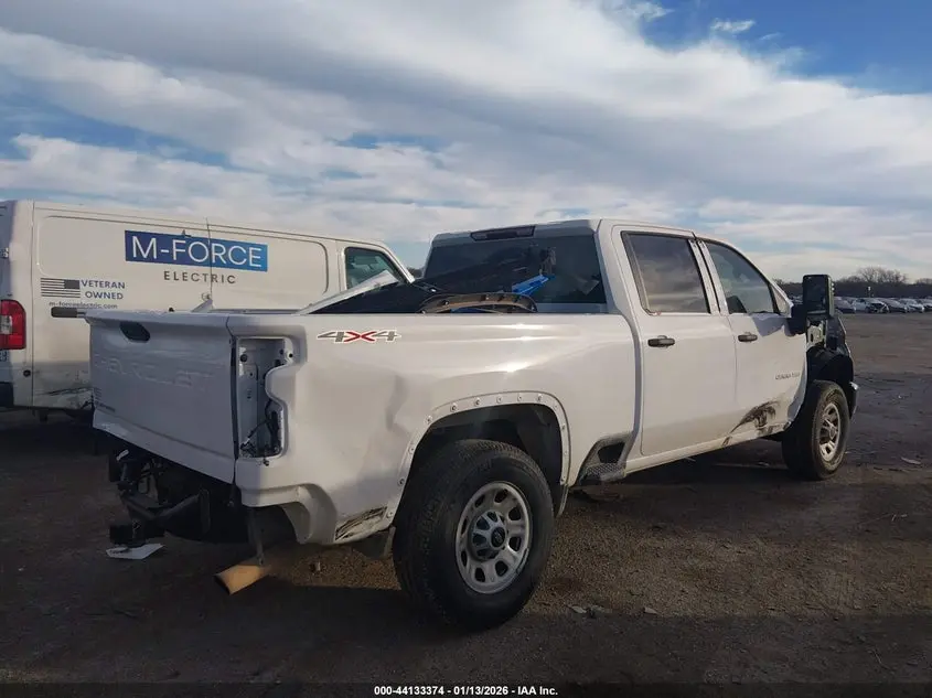 2025 CHEVROLET SILVERADO 2500HD 4WD  STANDARD BED WORK TRUCK