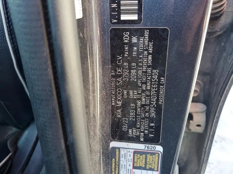 2023 KIA FORTE GT LINE  