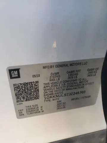 2018 GMC ACADIA SLT-1  