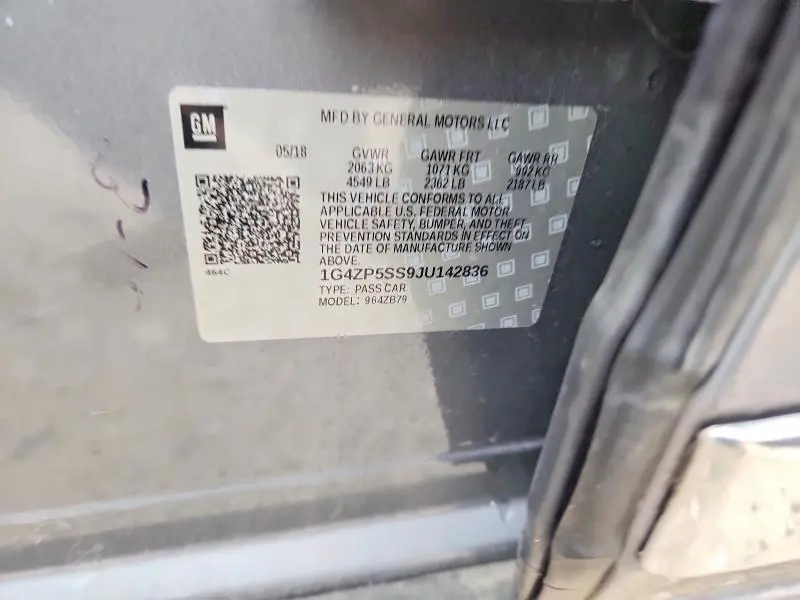 2018 BUICK LACROSSE ESSENCE  