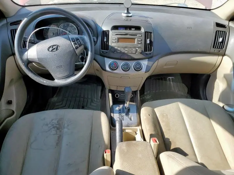 2010 HYUNDAI ELANTRA BLUE  