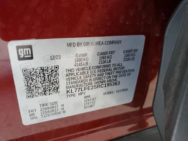 2024 CHEVROLET TRAX LS  