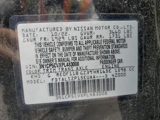2023 NISSAN KICKS SV  