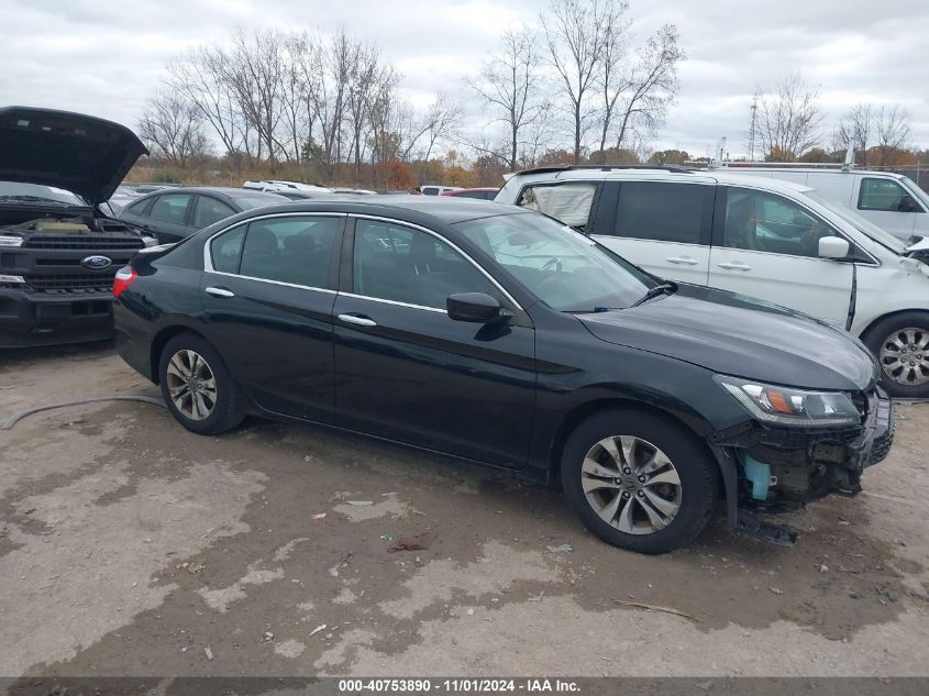 2015 HONDA ACCORD LX