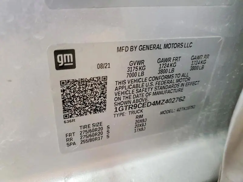 2021 GMC SIERRA K1500 ELEVATION  