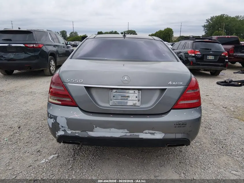 2012 MERCEDES-BENZ S 550 4MATIC