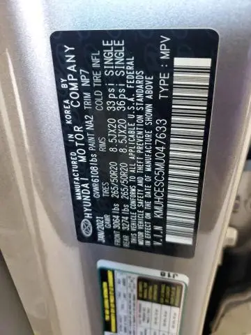 2021 GENESIS GV80 BASE  