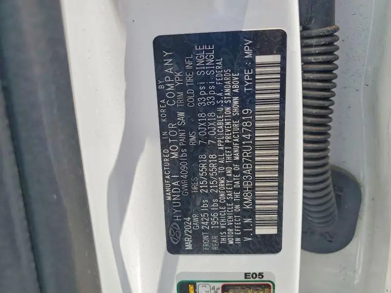 2024 HYUNDAI KONA SEL  