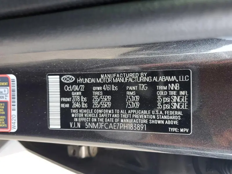 2023 HYUNDAI TUCSON SEL  