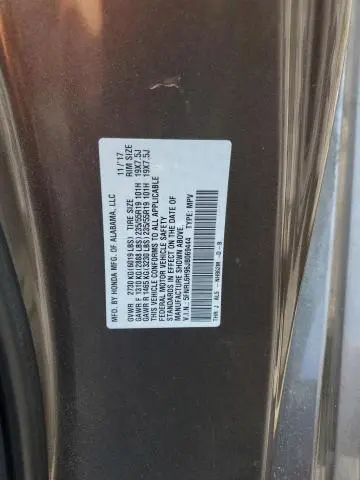2018 HONDA ODYSSEY ELITE  