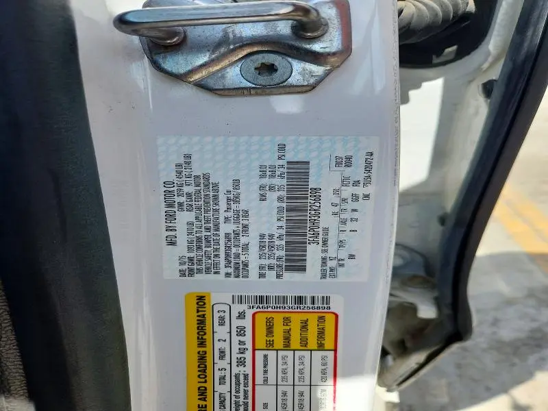 2016 FORD FUSION SE  