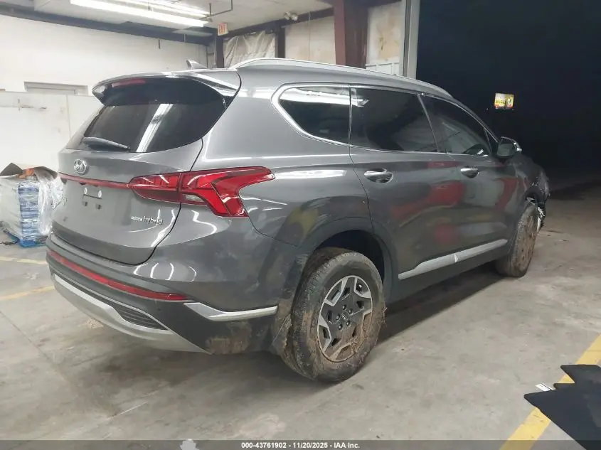 2021 HYUNDAI SANTA FE HYBRID BLUE