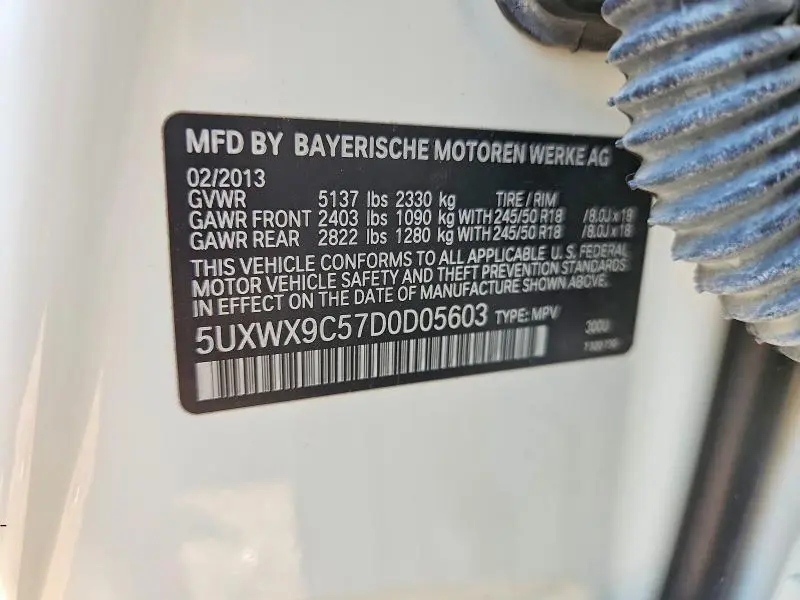 2013 BMW X3 XDRIVE28I  