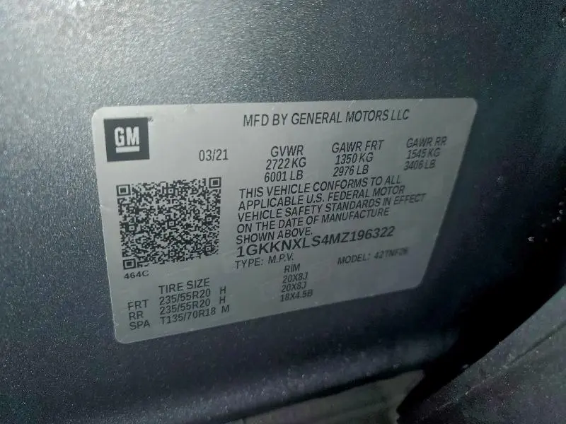 2021 GMC ACADIA DENALI  