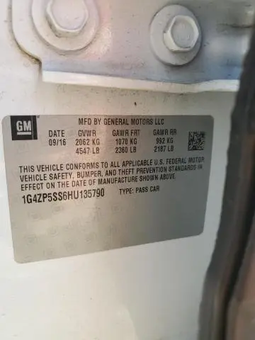 2017 BUICK LACROSSE ESSENCE  