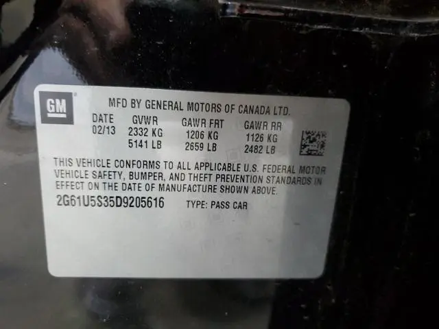 2013 CADILLAC XTS PLATINUM  