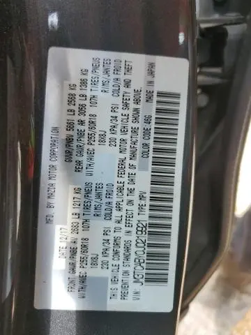 2018 MAZDA CX-9 SPORT  